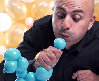 איך יוצרים התלהבות בזמן יצירת בלון