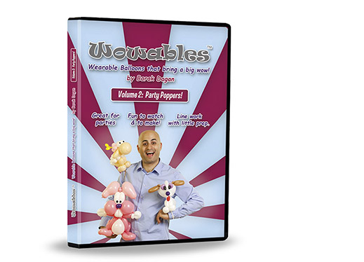Wowables2 הדרכה מוקלטת באמנות הבלונים