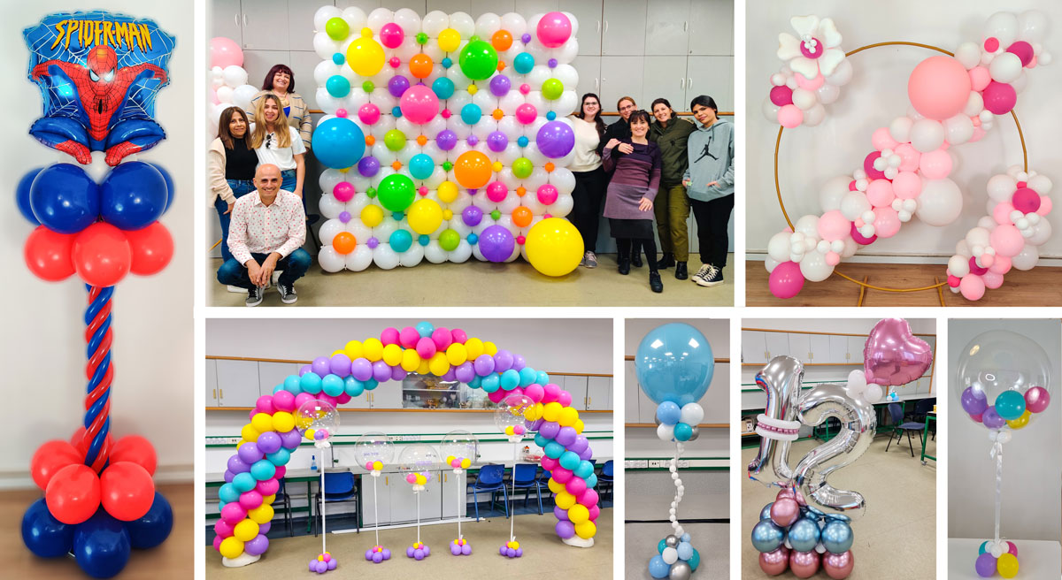 קורס עיצוב אירועים בבלונים